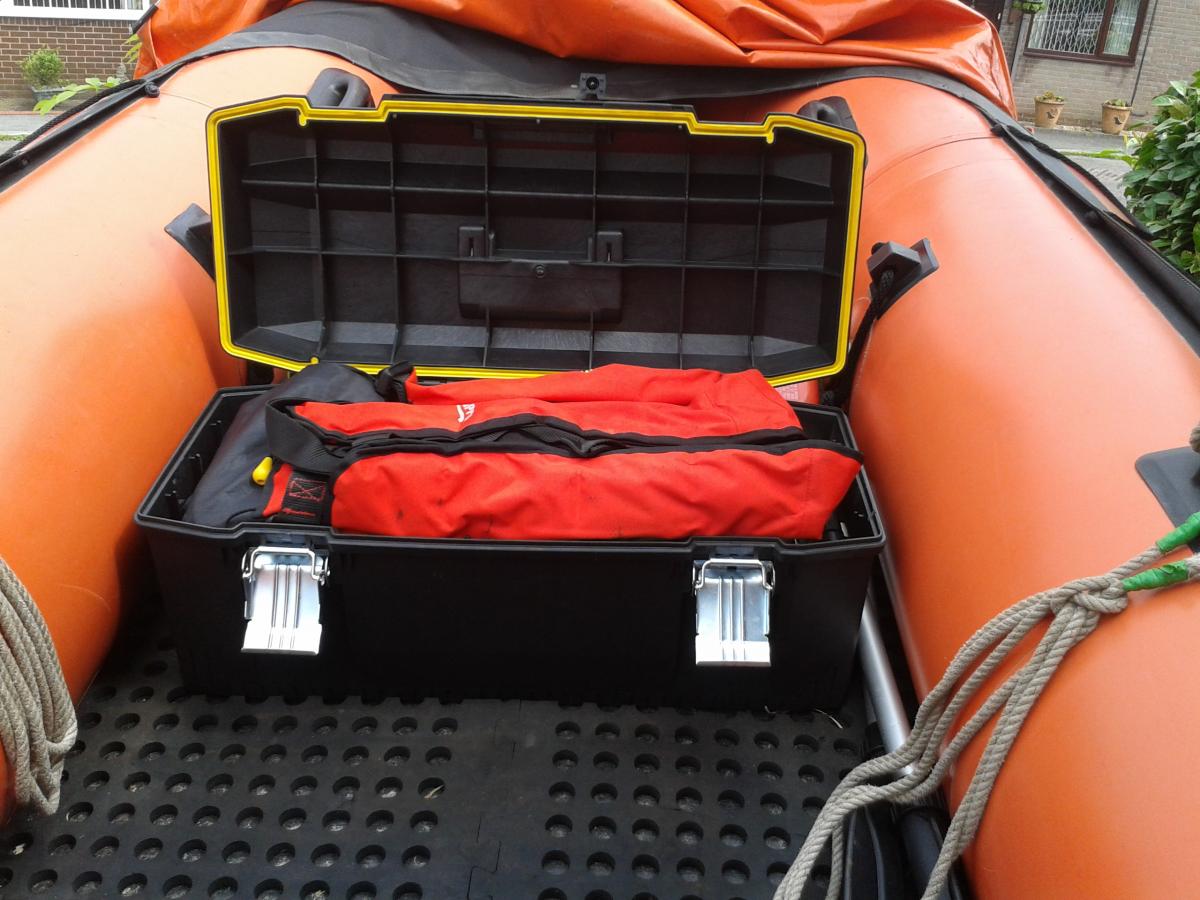 water proof storage on a sib - RIBnet Forums
