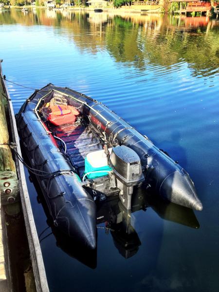 On the Hillsboro River, Tampa, FL.