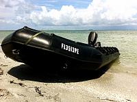 Beach landing. Gulf of Mexico.