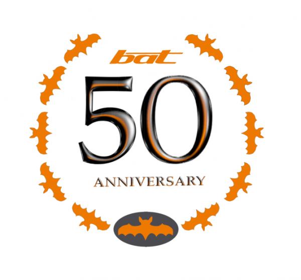 BAT LOGO 50TH ANNIVERSARY (logo design by selene SARI)