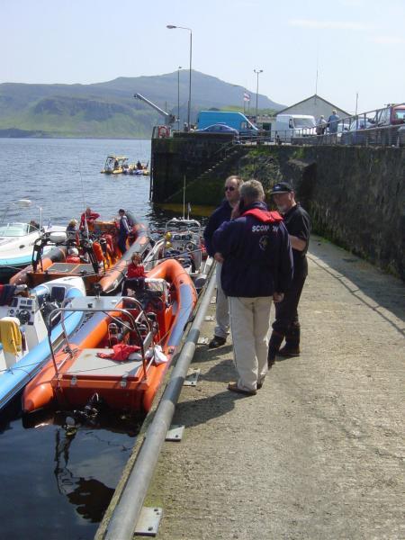 Arriving in Portree