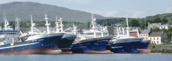 Fishing boats in Killybegs