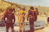 1970s me and LFB Divers