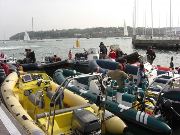 Rafted in Cowes, not Yarmouth