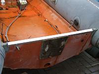 New transom top (aluminium channel)