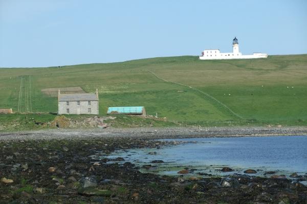 Farmhouse and lighthouse