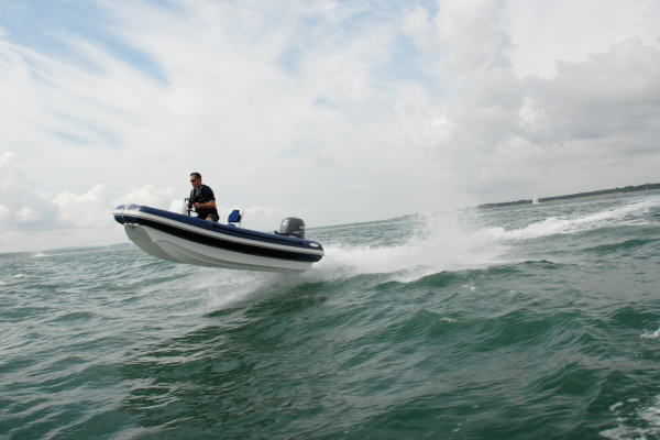 36knots off a wash in the Solent.