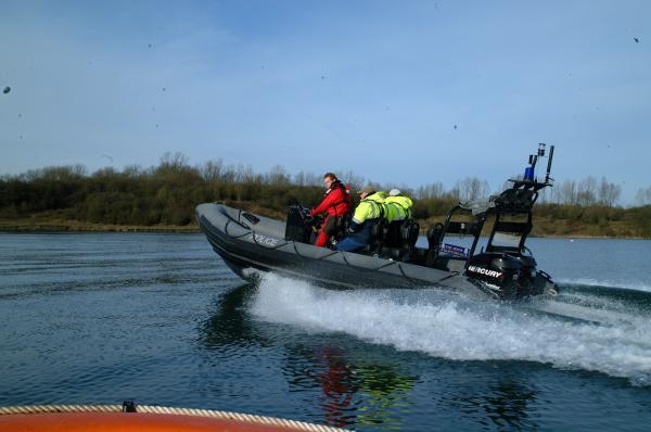 Essex Police Arctic 22 after Refit, Twin Mercury 115 Optimax. 2008