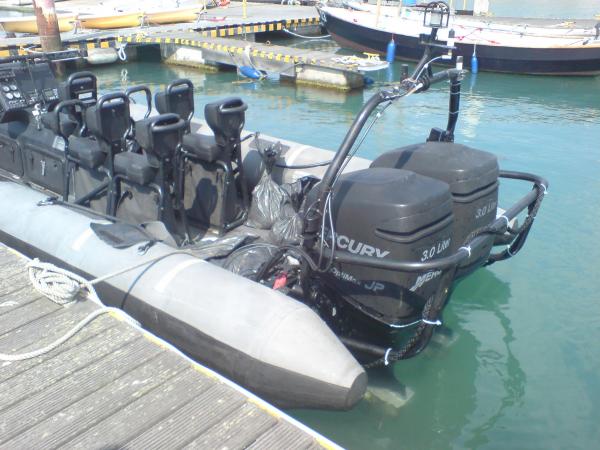 More Non petrol burning engine testing, this time on an MoD Arctic 24. August 2008