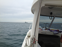 Better a rainy day on the water than a sunny day in the office ;0)