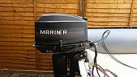 YAM 330, Yamaha 6hp outboard and trailer