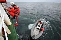 Ship boarding training in Biscay