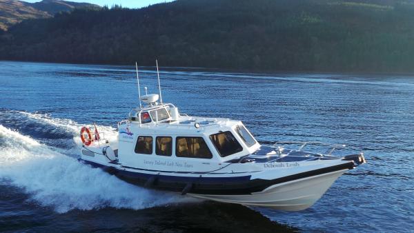 New boat on the Loch. 
The daily Fort augustus to Inverness return fare will be competitive with city link coaches.