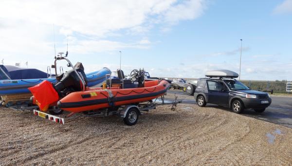 Getting set to launch. After some seriously awful weather, today dawned bright and relatively wind free.