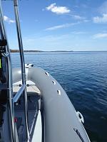 Approaching Georgina Island