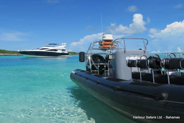 Anchored off Leaf Cay, Bahamas