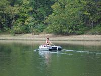 Rowing on the inland rivers.