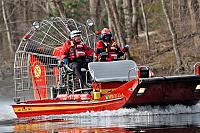 Operating Airboat-704, Searching Triadelphia Reservoir for a missing WSSC worker.