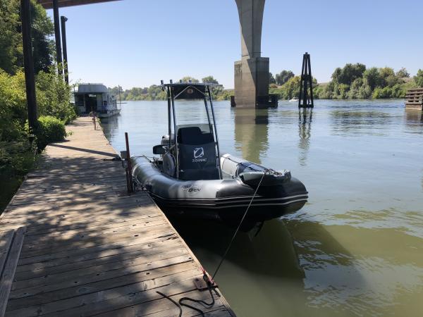 at dock on Sac River