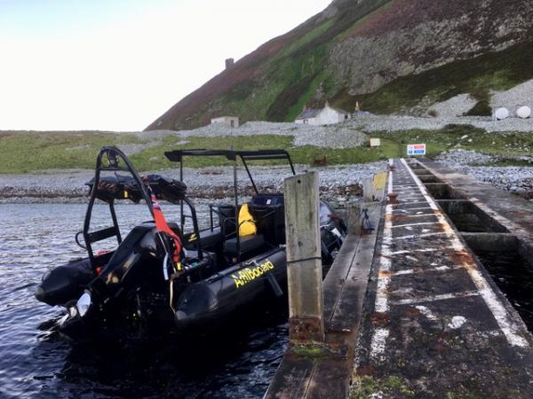 Halmatic at Ailsa Craig