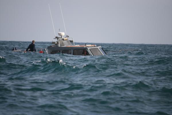 When something more than 2x your size and 3x your HP is the only thing you've seen all day and this is him planing near Mizzen Head, it's marking the last big trip of that season