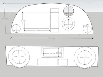 Console panel plans