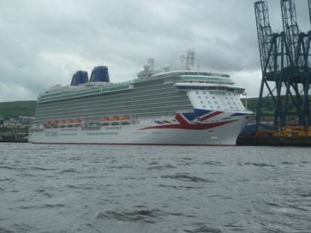 Britannia at Greenock