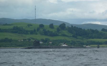 Leaving Faslane