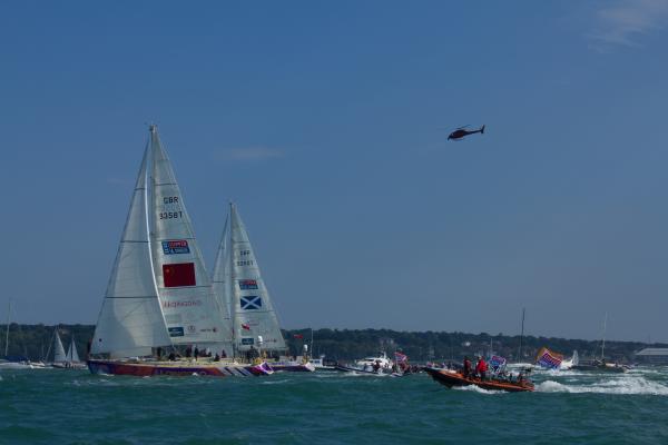 Start of the Clipper Round the World Race