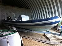 Ballistic 7.8 retubed in Ocean Blue