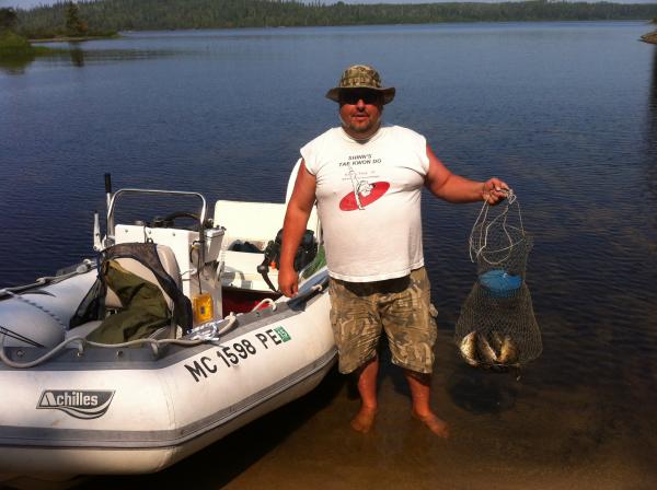 Fishing Trip near White River Ontario