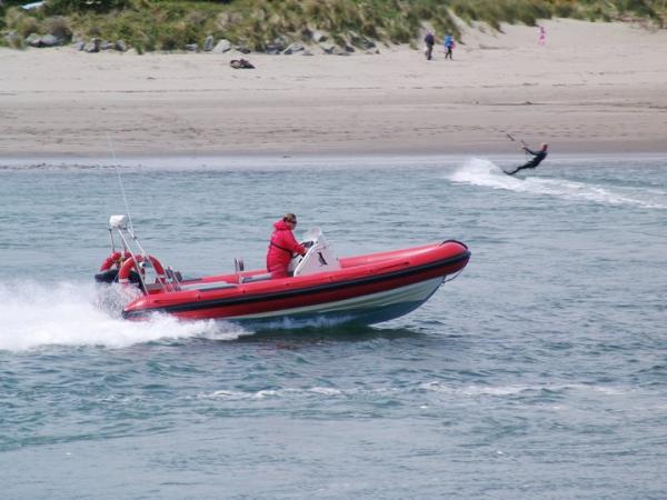 Leaving Poppit post charter