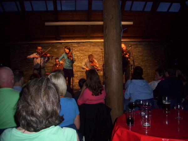 The Blazing Fiddlers at Easdale.