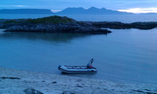 Eigg and rum.